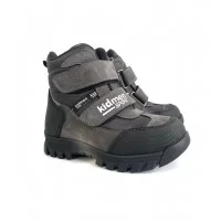 Демисезонные ботинки на двух липучках, KidMen, серые, 27 размер